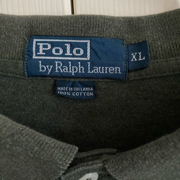 Green Polo by Ralph Lauren MENS, XL - Picture 3 of 3